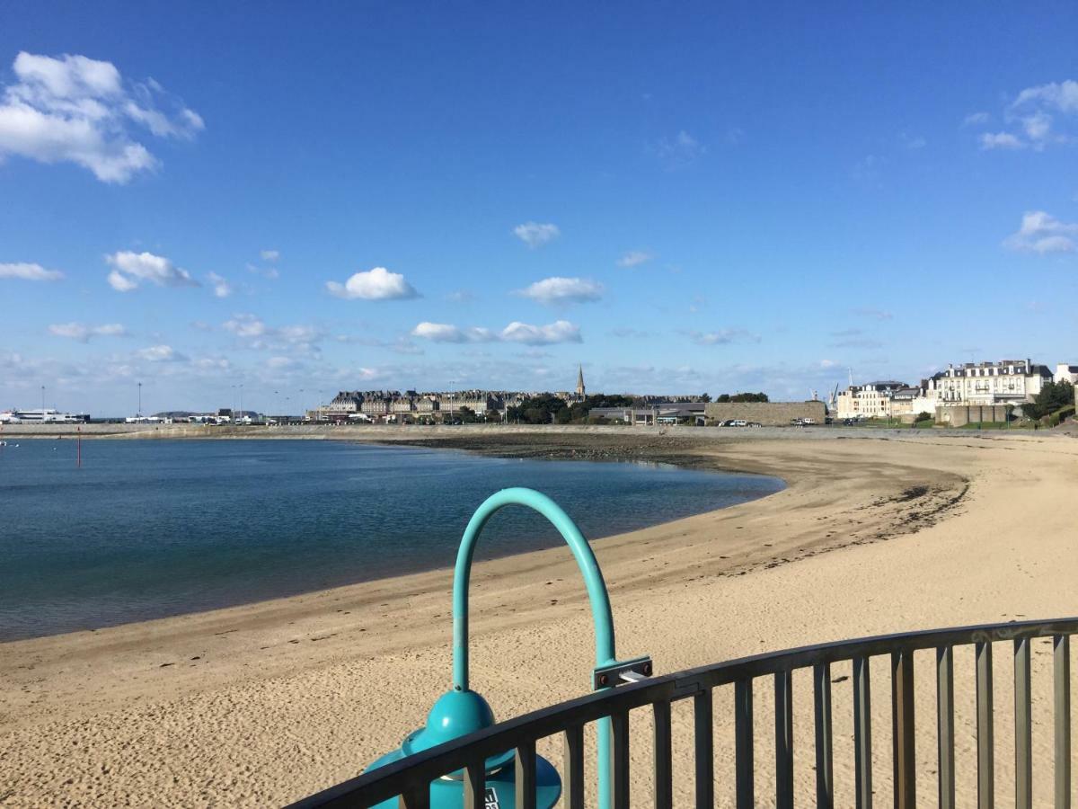 Studio Bord De Plage Des Bas Sablons Saint Malo Buitenkant foto