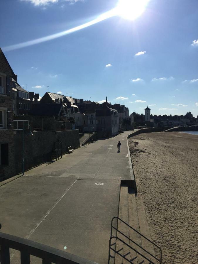 Studio Bord De Plage Des Bas Sablons Saint Malo Buitenkant foto